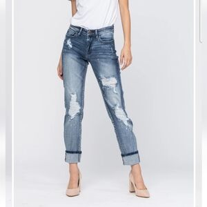 Judy Blue Relaxed Denim Jeans SIZE 11